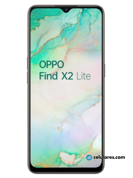 Custodia Originale OPPO Con Patta Per Find X2 Lite – Colore Blu